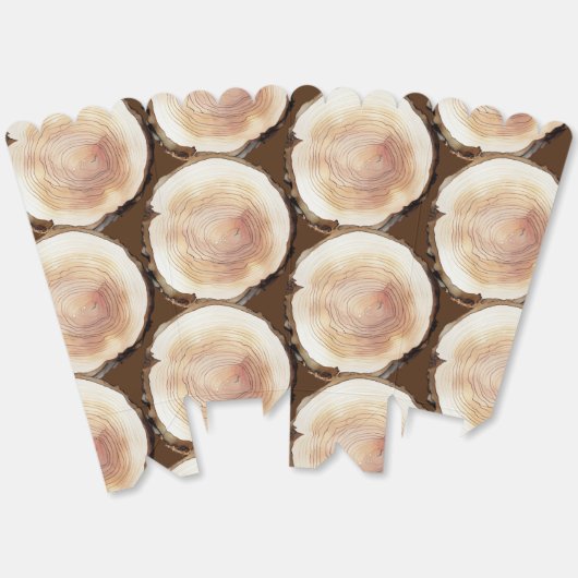 Ballotins Camping Anniversaire Bois Motif Ballotin (Déplié)