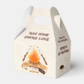 Ballotins Camping Cute S'more 1er Anniversaire Camping (Verso)