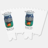 Ballotins Camping is Our Jam Tent and Mountains in Jar (Déplié)