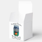 Ballotins Camping is Our Jam Tent and Mountains in Jar (Ouvert)