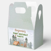 Ballotins Camping Woodland Ballotin d'anniversaire (Ouvert)