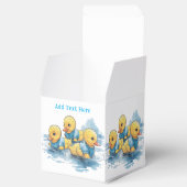 Ballotins Canard en caoutchouc mou en bleu (Ouvert)