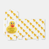 Ballotins Canards en caoutchouc jaune 1er anniversaire (Déplié)