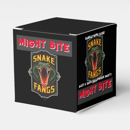 Ballotins Candy Éffrayant pour la fête d'Halloween (Verso)