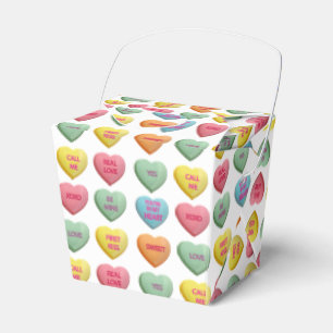 Ballotins Candy Love Hearts Mots romantiques Motif