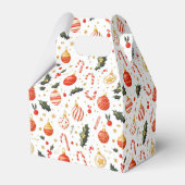 Ballotins Candy & Ornaments Bright Christmas Pattern (Arrière)