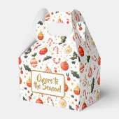 Ballotins Candy & Ornaments Bright Christmas Pattern (Verso)