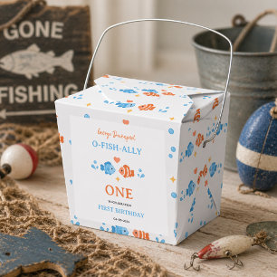 Ballotins Canne à pêche vintage O-Fish-Ally One 1er annivers