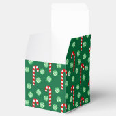 Ballotins Canne en bonbons rouge et verte de Noël (Ouvert)