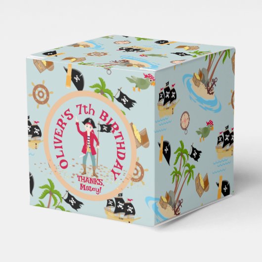 Ballotins Capitaine de la fête d'anniversaire du navire pira (Verso)