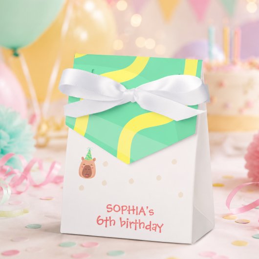 Ballotins Capy capy anniversaire capybara