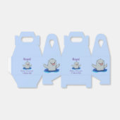 Ballotins Caricature adorable de marsouin (Déplié)