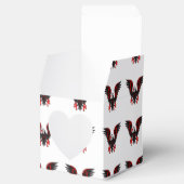 Ballotins Caricature colorée aigle rouge et noir (Ouvert)