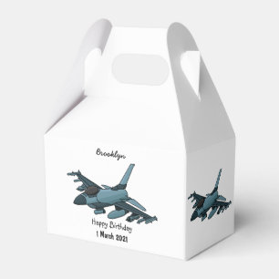 Ballotins Caricature d'avion de chasse militaire