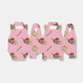 Ballotins Caricature de Chouette Peintre Cute (Déplié)