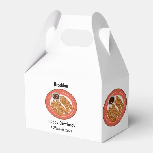 Ballotins Caricature de Churro (Verso)