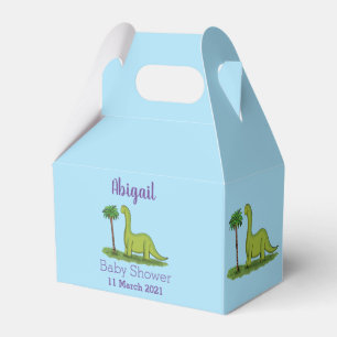 Ballotins Caricature de dinosaure de brontosaurus vert migno