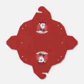 Ballotins Caricature de Noël avec mignon ballotin d'ours de (Déplié)