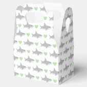Ballotins Caricature de petit requin vert Coeur (Ouvert)