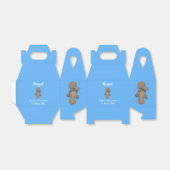 Ballotins Caricature de platypus bébé très heureuse (Déplié)