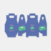 Ballotins Caricature de radio rétro amusante (Déplié)