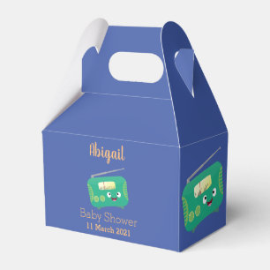 Ballotins Caricature de radio rétro amusante