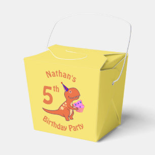 Ballotins Caricature de Tyrannosaurus Dinosaur Anniversaire