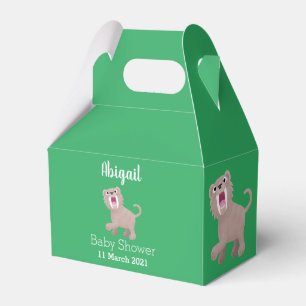 Ballotins Caricature du tigre mignon Saber Toothed Smilodon