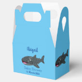 Ballotins Caricature joli requin baleine joyeux (Ouvert)