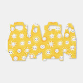 Ballotins Caricature joli sourire soleil (Déplié)