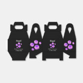 Ballotins Caricature kawaii de méduse violette rose mou (Déplié)