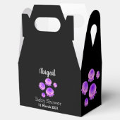 Ballotins Caricature kawaii de méduse violette rose mou (Ouvert)