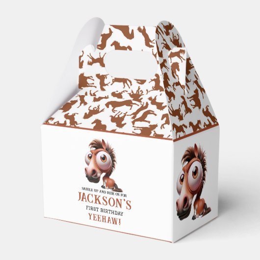 Ballotins Caricatures du cheval 1er anniversaire (Arrière)