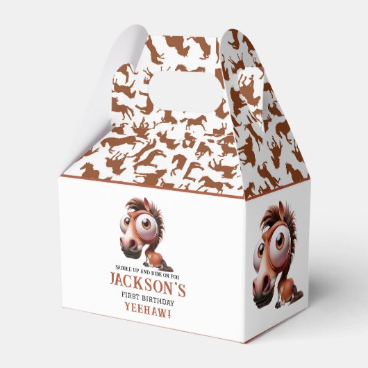 Ballotins Caricatures du cheval 1er anniversaire (Verso)