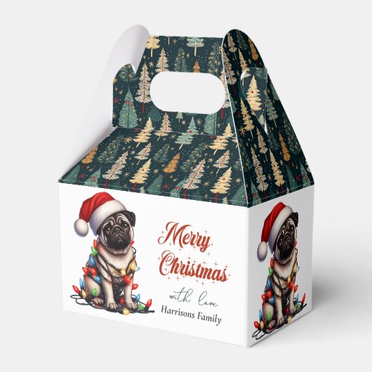 Ballotins Carlin Canine Retro Cuisine Noël (Arrière)