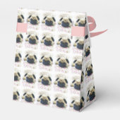 Ballotins Carlin chien Merci Party boîte de préférence (Arrière)