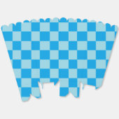 Ballotins Carré bleu bloque motif (Déplié)