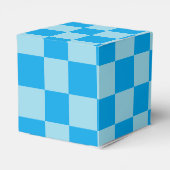 Ballotins Carré bleu bloque motif (Arrière)