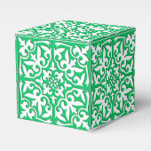 Ballotins Carreau marocain - vert jade et blanc (Verso)