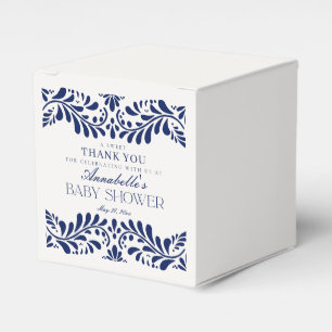 Ballotins Carreaux bleu Talavera Espagne Baby shower Fiesta