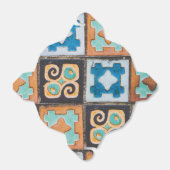 Ballotins Carreaux de céramique colorée Motif Design (Déplié)