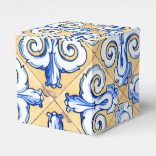 Ballotins Carreaux espagnols - Azulejo Bleu, Jaune et Blanc