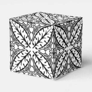 Ballotins Carreaux marocains - blanc et noir