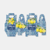 Ballotins Carreaux Méditerranéens et Citrons (Déplié)