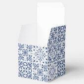 Ballotins Carrelage bleu méditerranéen Mariage (Ouvert)