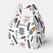 Ballotins carrelage de garçons feux de circulation routes tr (Arrière)