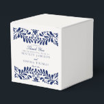 Ballotins Carrelage de Talavera bleu Mariage Fiesta espagnol<br><div class="desc">Tout le monde adore une fête ! Cette collection est un mélange époustouflant d'élégance et de patrimoine culturel, inspiré des motifs traditionnels de carreaux de Talavera mexicains. La bordure florale bleue vibrante dégage de la sophistication et une touche de charme festif, ce qui la rend parfaite pour votre célébration inspirée...</div>