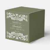 Ballotins Carrelage Talavera Vert Baby shower Fiesta espagno (Arrière)