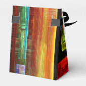 Ballotins Carrés colorés Motif d'art Abstrait moderne #04 (Arrière)