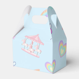 Ballotins Carrousel arc-en-ciel magique Unicorn anniversaire